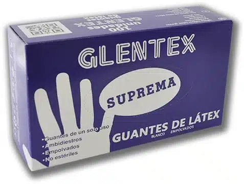 Guante látex talla l grande