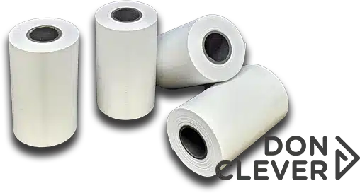 Rollo papel térmico datáfono 35 mm sin bisfenol-a (bpa)