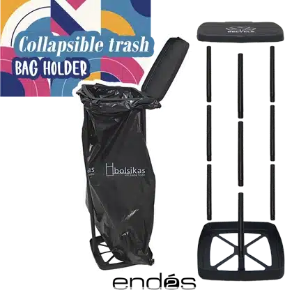 Soporte extensible bolsa basura